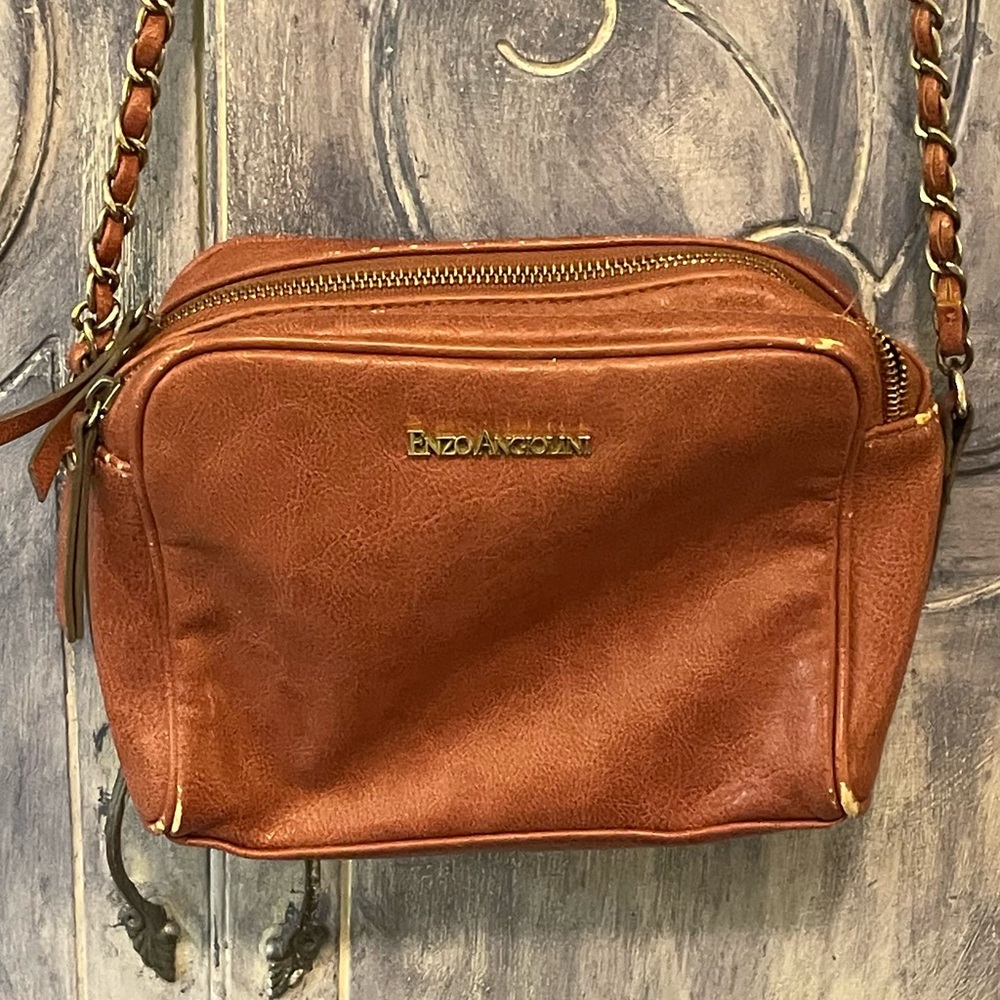 Peach Enzo Angiolini purse